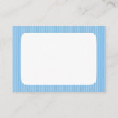 Kaarten voor advies aan baby showers (Achterkant)