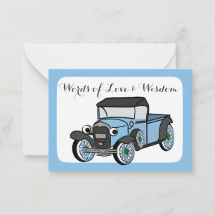 Kaarten voor advies aan baby showers