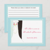 Kaarten voor advies aan vrijgezellenfeesten (Voorkant / Achterkant)