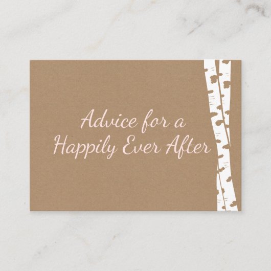 Kaarten voor advies aan vrijgezellenfeesten (Voorkant)