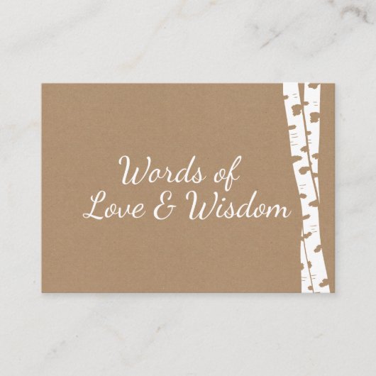 Kaarten voor advies aan vrijgezellenfeesten (Voorkant)