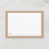 Kaarten voor advies aan vrijgezellenfeesten (Achterkant)