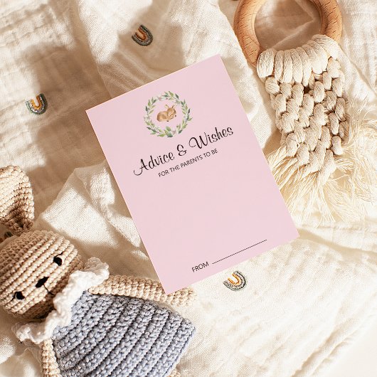 Kaarten voor advies over het Baby shower van Flora