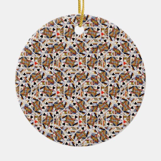 Kaarten voor afspelen Keramisch versiering Ornament (Voorkant)