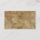 Kaarten voor bedrijven en profielen van OUDE WEREL Visitekaartje (Achterkant)