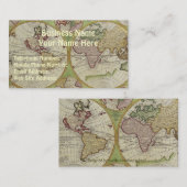 Kaarten voor bedrijven en profielen van OUDE WEREL Visitekaartje (Voorkant / Achterkant)