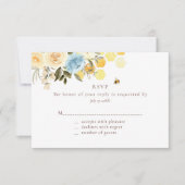 Kaarten voor bijenrespons RSVP kaartje (Voorkant)