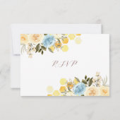 Kaarten voor bijenrespons RSVP kaartje (Achterkant)