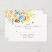 Kaarten voor bijenrespons RSVP kaartje (Voorkant / Achterkant)