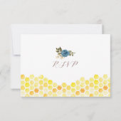 Kaarten voor bijenrespons RSVP kaartje (Achterkant)