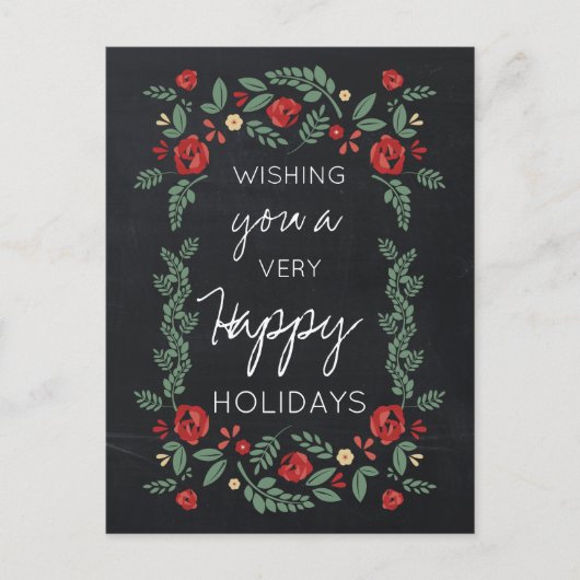 Kaarten voor bloemkool feestdagenkaart (Voorkant)