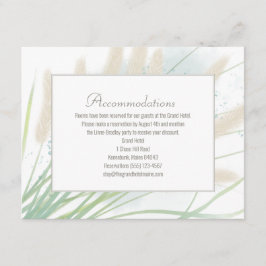 Kaarten voor botanische bruiloft