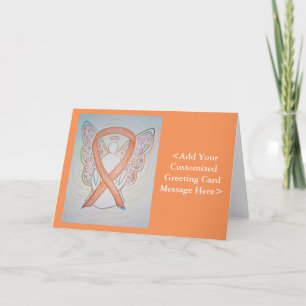 Kaarten voor Bright Gold Awareness Ribbon Angel