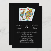 Kaarten voor bruiloft (Voorkant / Achterkant)