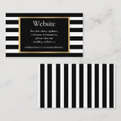 Kaarten voor bruiloft Website Visitekaartje (Voorkant / Achterkant)