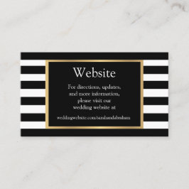 Kaarten voor bruiloft Website Visitekaartje