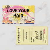 Kaarten voor clientverwijzing aanbevelingskaartje (Voorkant / Achterkant)