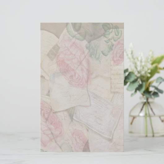  Kaarten voor collage, Franse brieven en post (Staand voorkant)