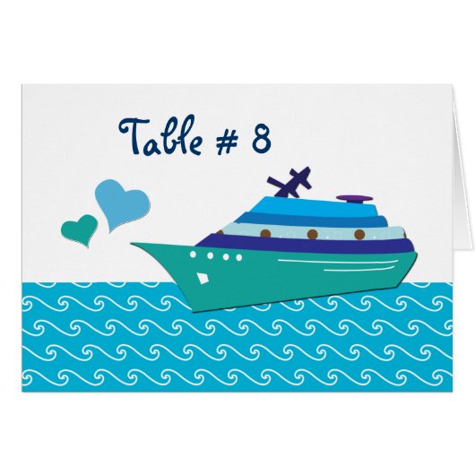 Kaarten voor cruiseschepen (Voorkant Horizontaal)