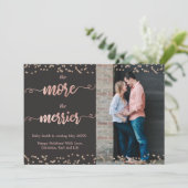 Kaarten voor de aankondiging van de kerstzwangersc (Staand voorkant)