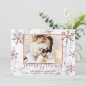 Kaarten voor de aankondiging van de kerstzwangersc (Staand voorkant)