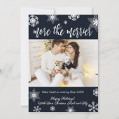 Kaarten voor de aankondiging van de kerstzwangersc (Voorkant)