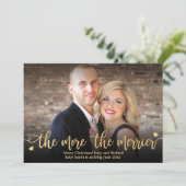 Kaarten voor de aankondiging van de kerstzwangersc (Staand voorkant)