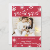 Kaarten voor de aankondiging van de kerstzwangersc (Voorkant)