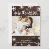 Kaarten voor de aankondiging van de kerstzwangersc (Voorkant)