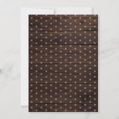 Kaarten voor de aankondiging van de kerstzwangersc (Achterkant)