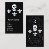 KAARTEN VOOR DE BEHANDELING VAN KLEINE, FLEUR DE L VISITEKAARTJE (Voorkant / Achterkant)