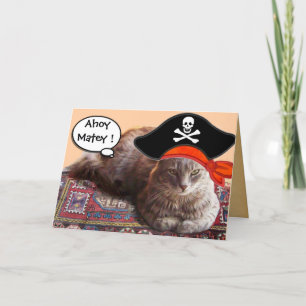 KAARTEN VOOR DE BEHANDELING VAN PIRATE KATTEN EN A