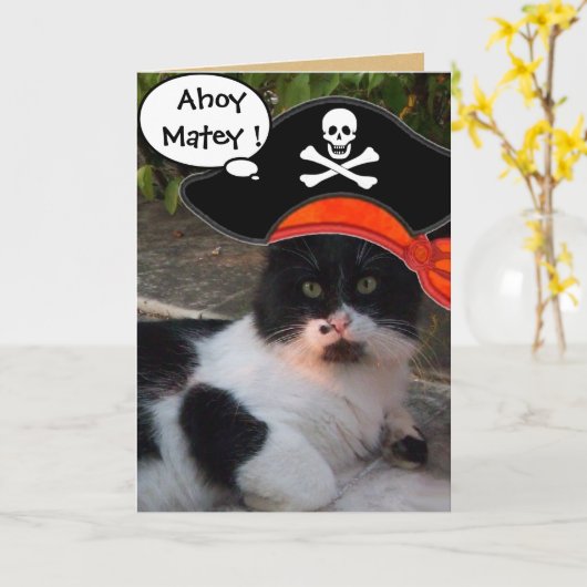 KAARTEN VOOR DE BEHANDELING VAN PIRATE KATTEN EN A (Gele Bloem)