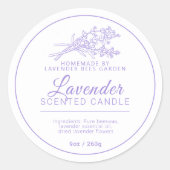 Kaarten voor de botanische kunstschildpad ronde sticker (Voorkant)