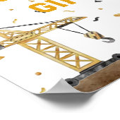 Kaarten voor de bouw van Waterverf en geschenken Poster (Hoek)