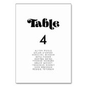  kaarten voor de bruiloft van het oprolscript (Voorkant)