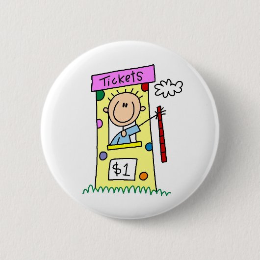 Kaarten voor de Button van de Fair Stick Figuur (Voorkant)