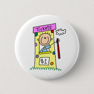 Kaarten voor de Button van de Fair Stick Figuur