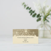 Kaarten voor de opvang van geschuurd hout, crème (Staand voorkant)