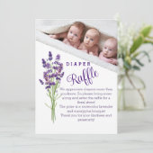 Kaarten voor diapere Raffle Game (Staand voorkant)