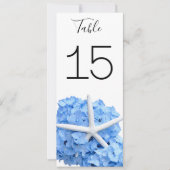 Kaarten voor dubbelzijdig tabelnummer zeetuin (Voorkant)