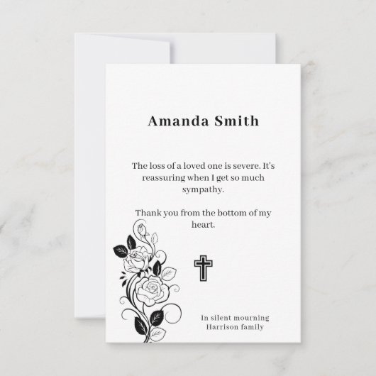 Kaarten voor een herdenkingsgoed (Voorkant)