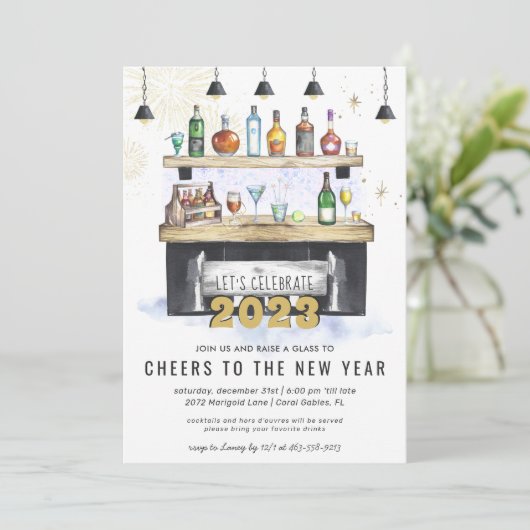 Kaarten voor een nieuw jaar | Vakantiegangers (Staand voorkant)