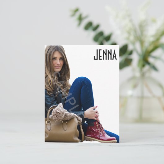 Kaarten voor entertainers (Staand voorkant)