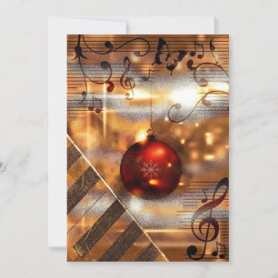 Kaarten voor feestdagen voor muziekpianoleraren