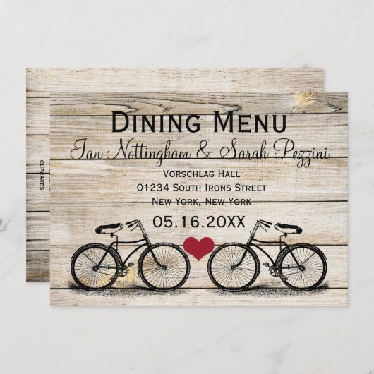  kaarten voor fietsweddenschappen (Voorkant / Achterkant)