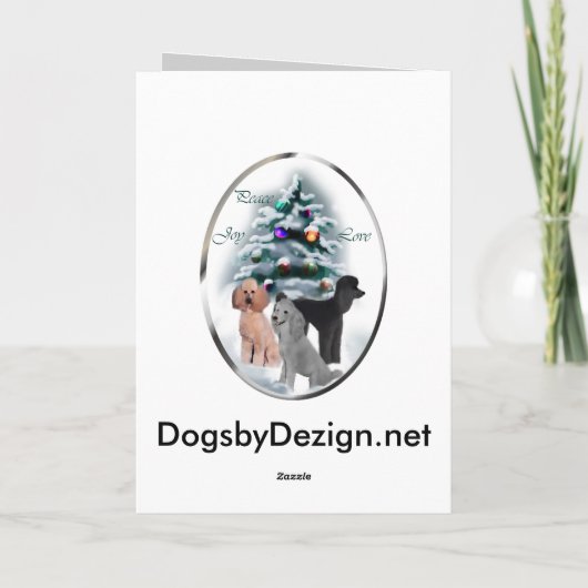 Kaarten voor gebak kerstcadeaus (Achterkant)