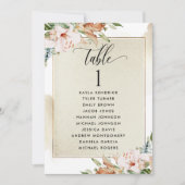 Kaarten voor Gold- en roze Zitplaatsen met gastnam (Voorkant)