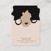 Kaarten voor handgemaakte artistieke artistieke ve contactkaartje (Achterkant)