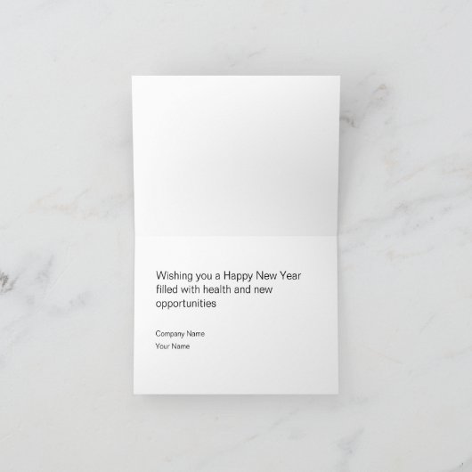 Kaarten voor Happy New Years Greetings (Binnen)